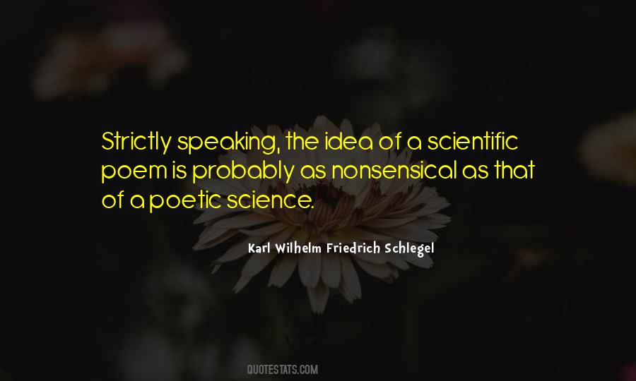 Karl Wilhelm Friedrich Schlegel Quotes #1188519