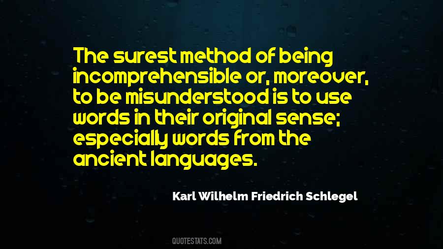 Karl Wilhelm Friedrich Schlegel Quotes #854145