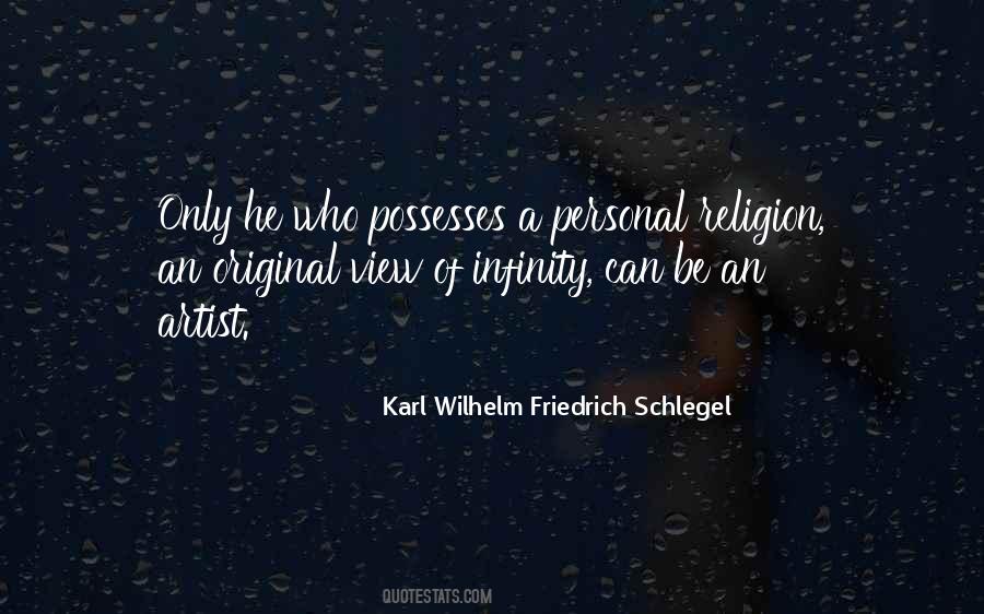 Karl Wilhelm Friedrich Schlegel Quotes #982608