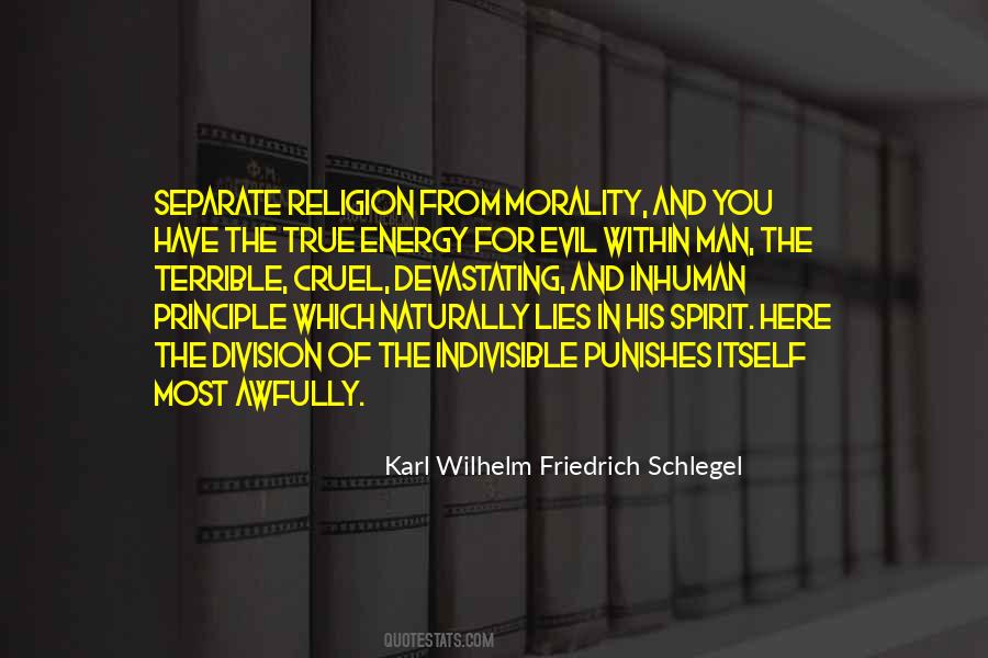 Karl Wilhelm Friedrich Schlegel Quotes #996685