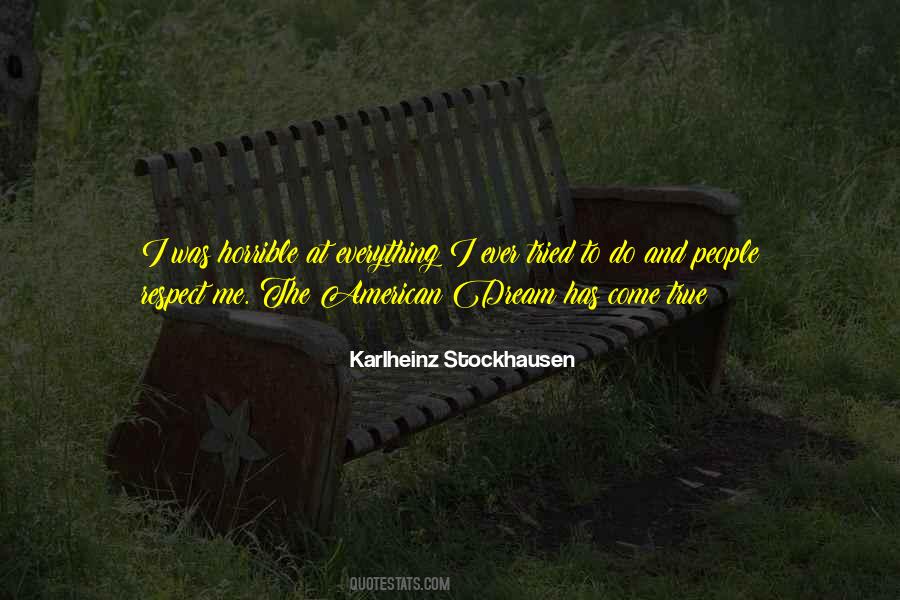 Karlheinz Stockhausen Quotes #1412291