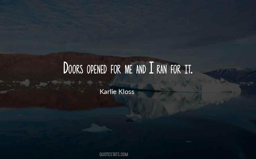 Karlie Kloss Quotes #1341715