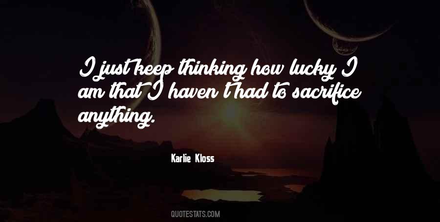 Karlie Kloss Quotes #820177