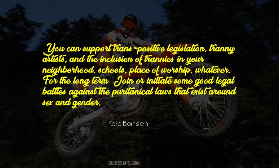 Kate Bornstein Quotes #1294466