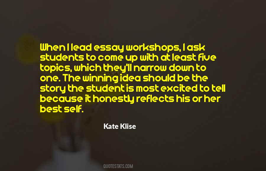 Kate Klise Quotes #964294
