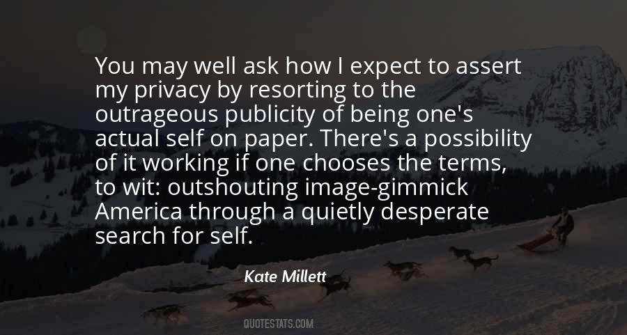 Kate Millett Quotes #996027