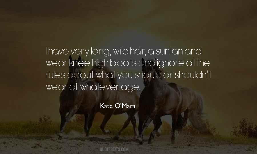 Kate O'mara Quotes #15295