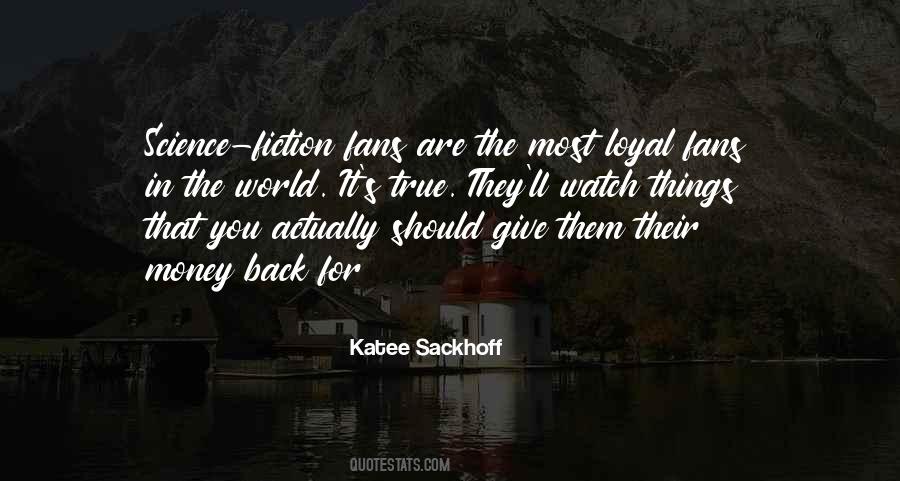 Katee Sackhoff Quotes #13418