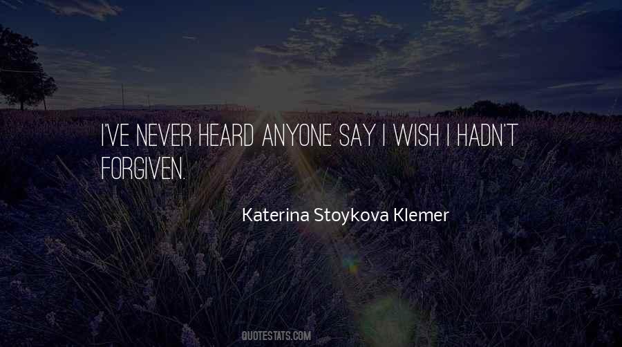 Katerina Stoykova Klemer Quotes #1302500