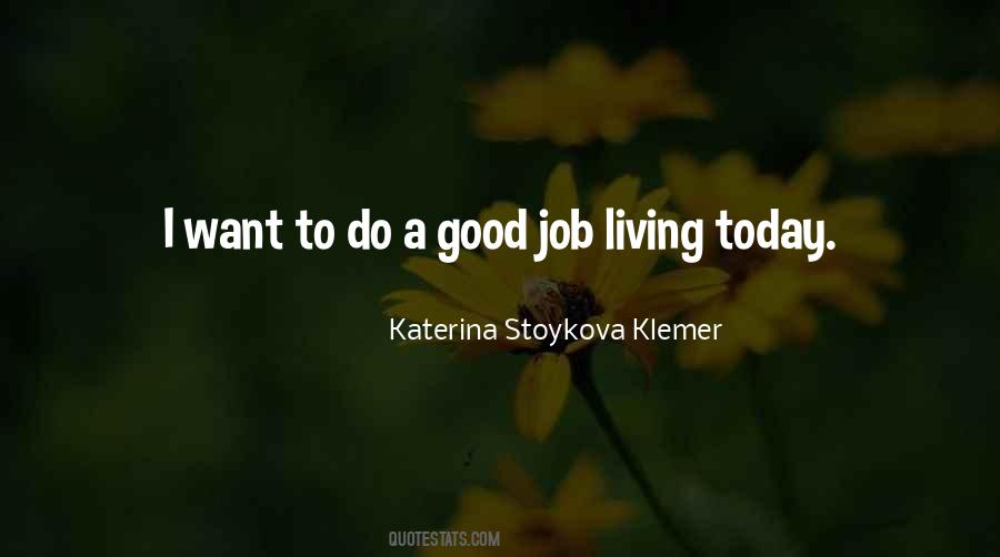 Katerina Stoykova Klemer Quotes #807574