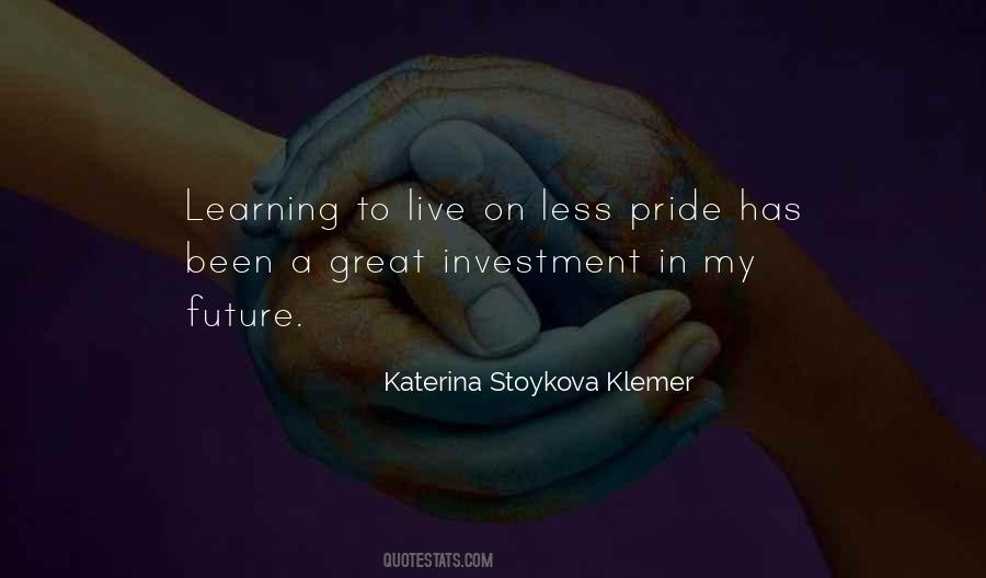 Katerina Stoykova Klemer Quotes #854286