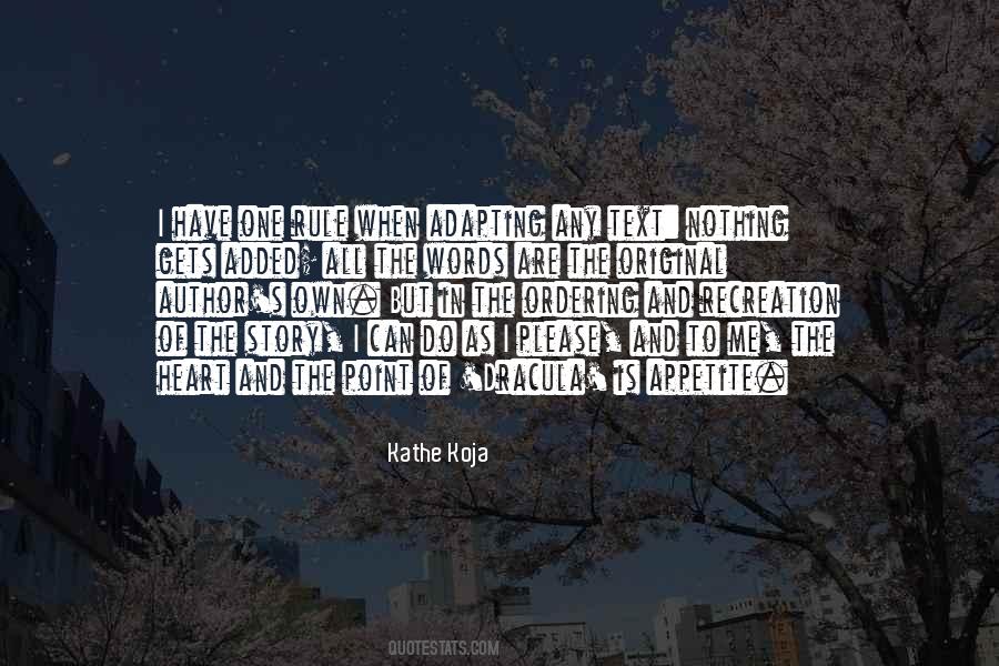 Kathe Koja Quotes #411875