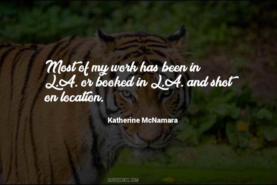 Katherine Mcnamara Quotes #530982