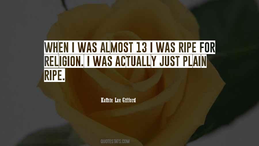 Kathie Lee Gifford Quotes #997617