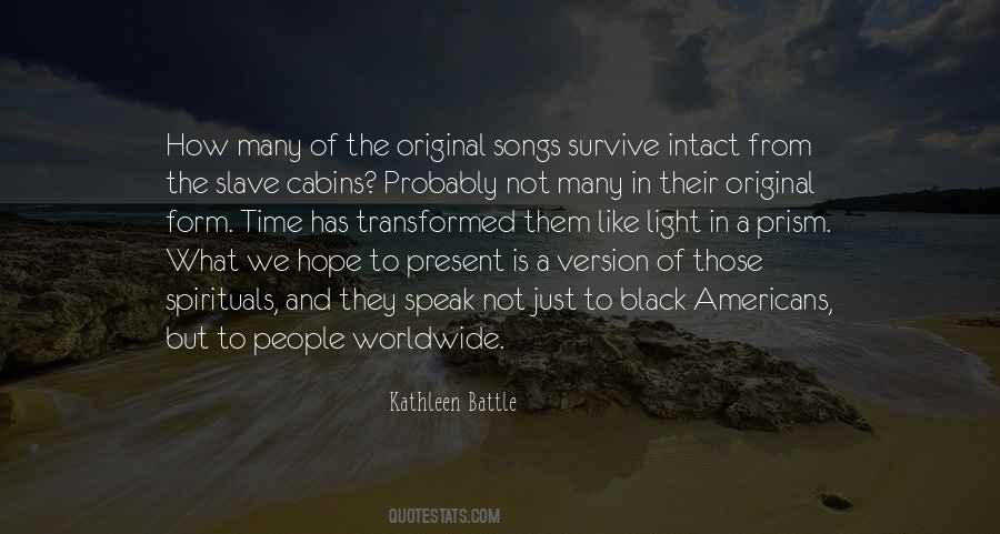 Kathleen Battle Quotes #264432