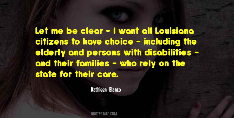 Kathleen Blanco Quotes #27848