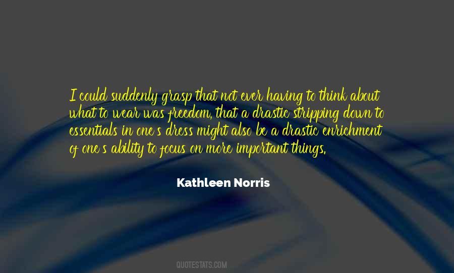 Kathleen Norris Quotes #77988