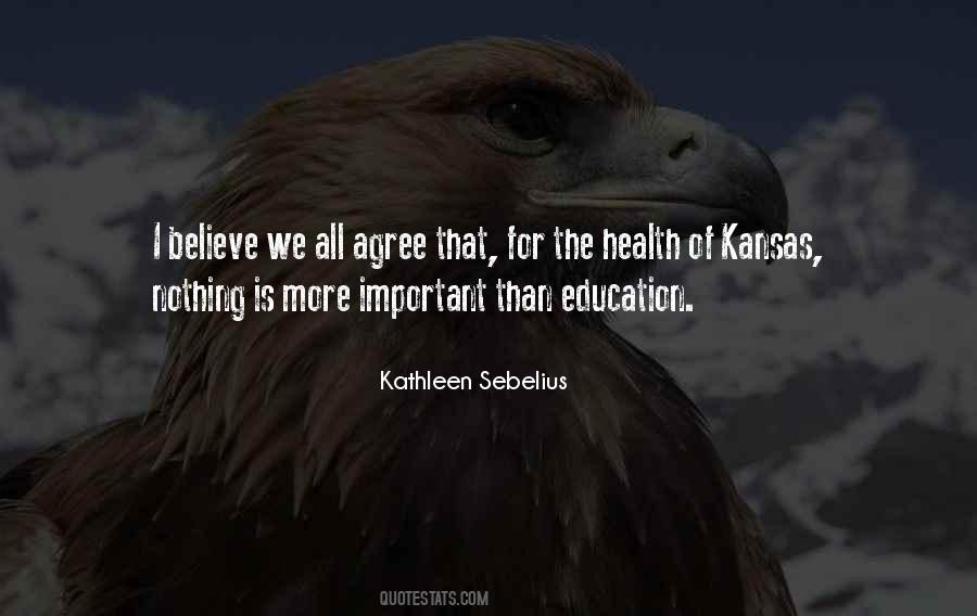 Kathleen Sebelius Quotes #1213673