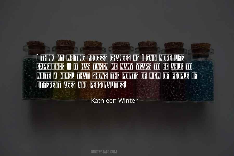 Kathleen Winter Quotes #234015