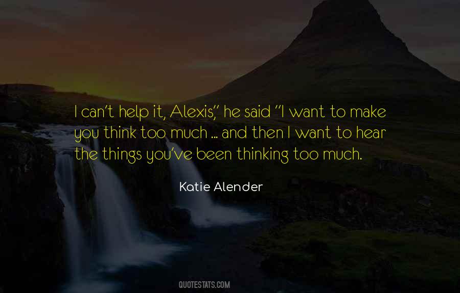 Katie Alender Quotes #136910