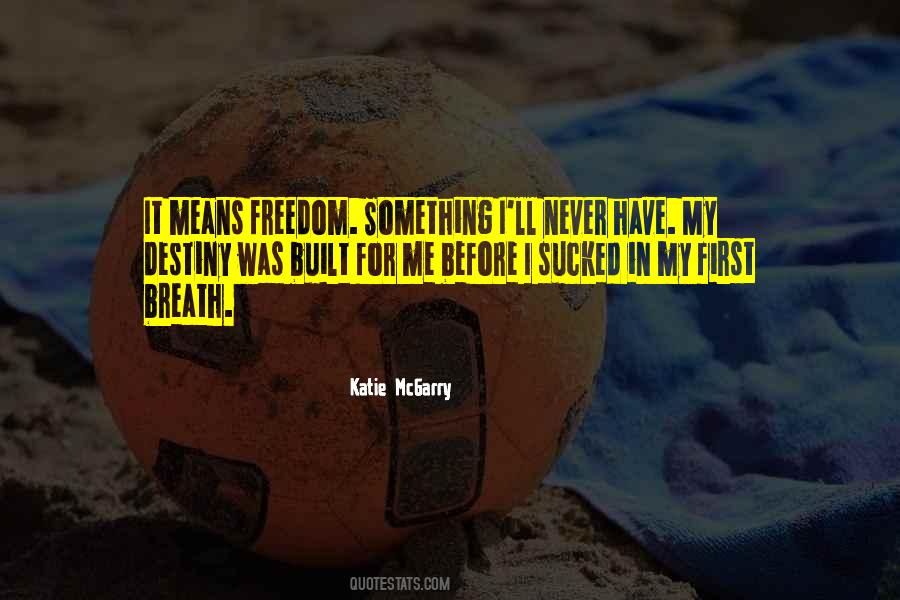 Katie Mcgarry Quotes #58697