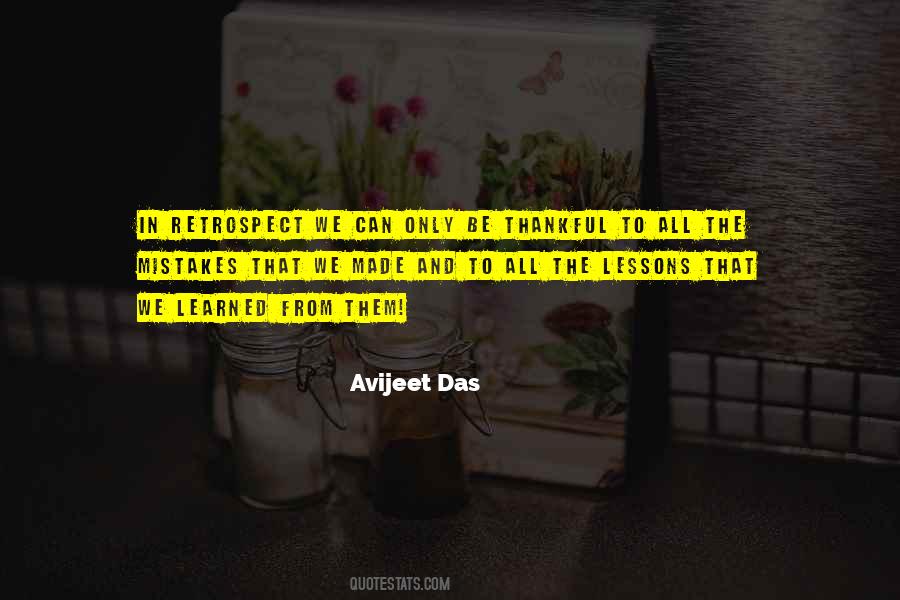 Quotes About Retrospective #1497351