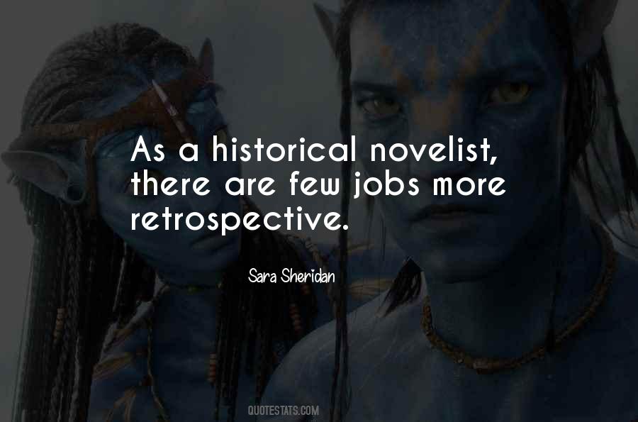 Quotes About Retrospective #450974