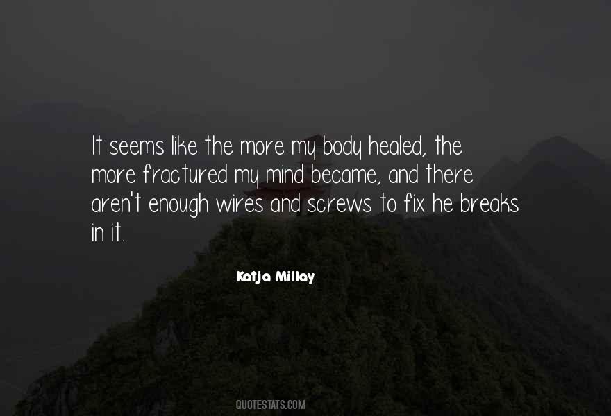 Katja Millay Quotes #280279