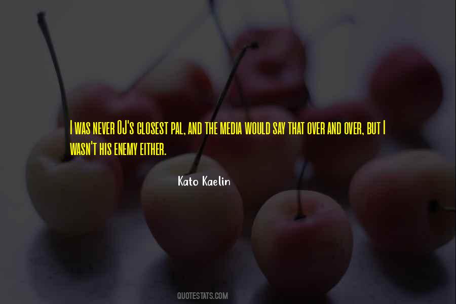 Kato Kaelin Quotes #303417