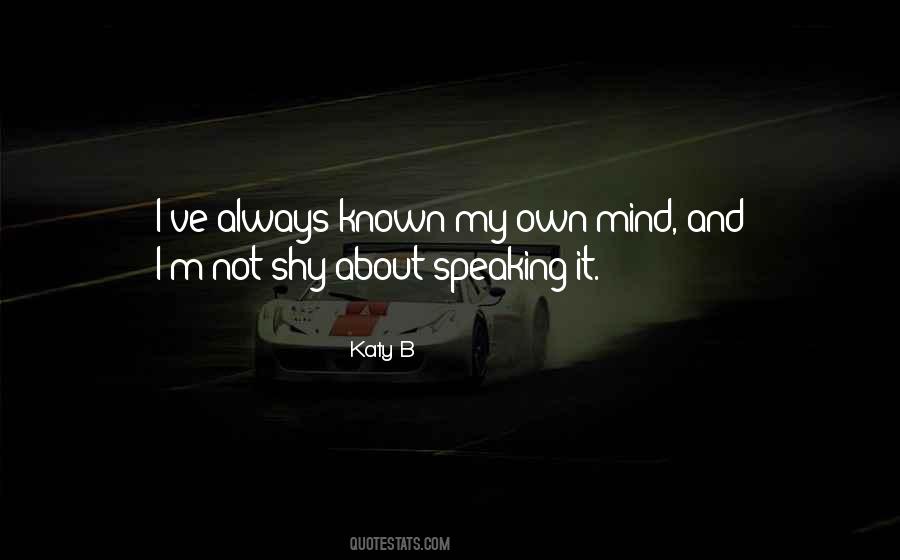 Katy B Quotes #1637587