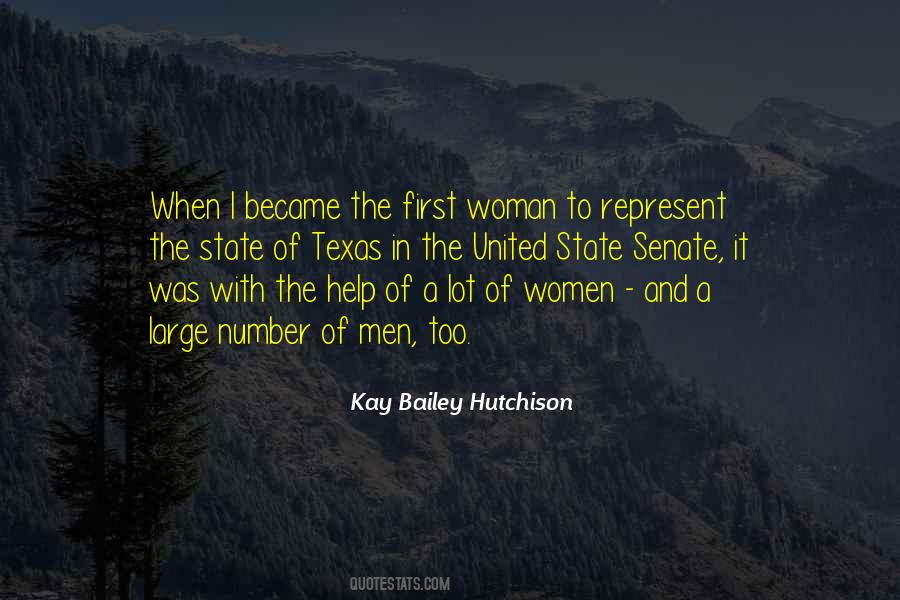 Kay Bailey Hutchison Quotes #1732255