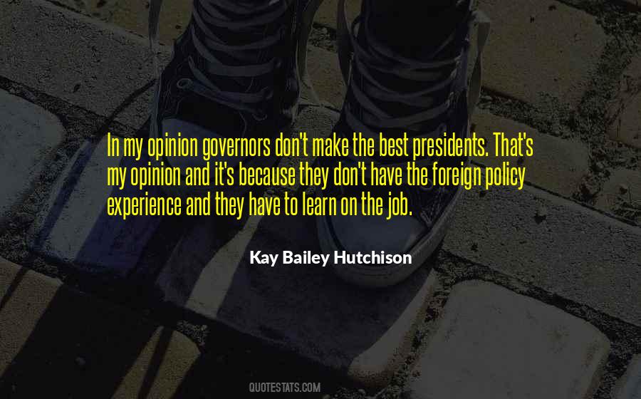 Kay Bailey Hutchison Quotes #873715