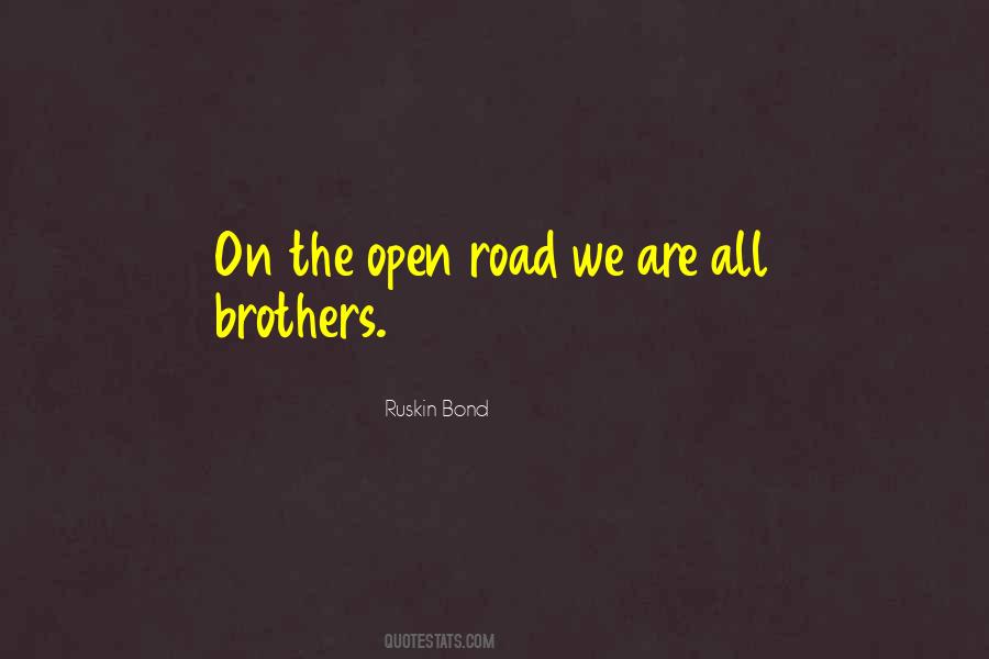 Quotes About Open Road #82150