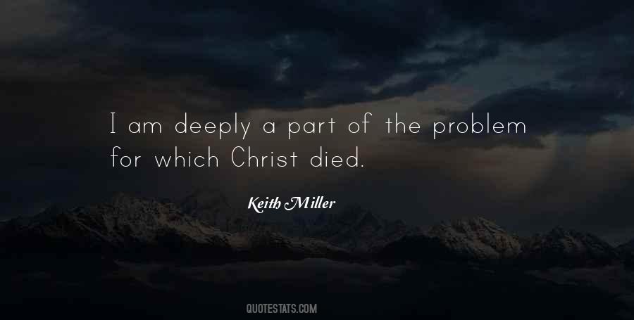 Keith Miller Quotes #1792724