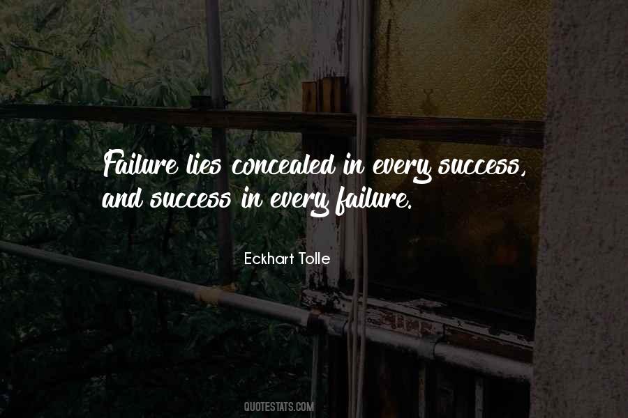 Quotes About Failure And Success #128952