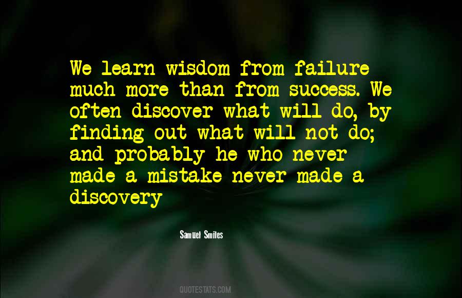 Quotes About Failure And Success #159227