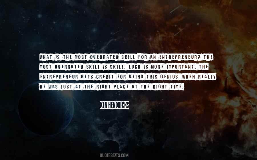 Ken Hendricks Quotes #765591