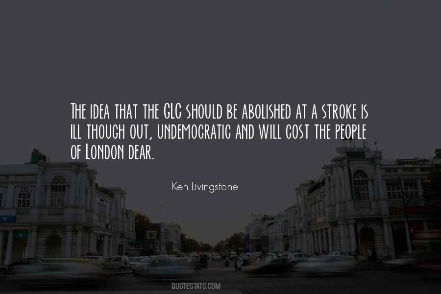 Ken Livingstone Quotes #64433