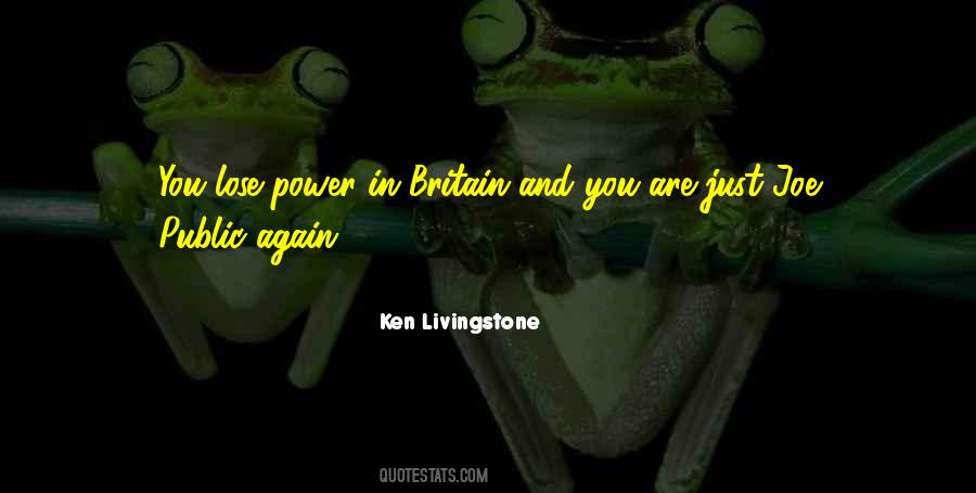 Ken Livingstone Quotes #801588