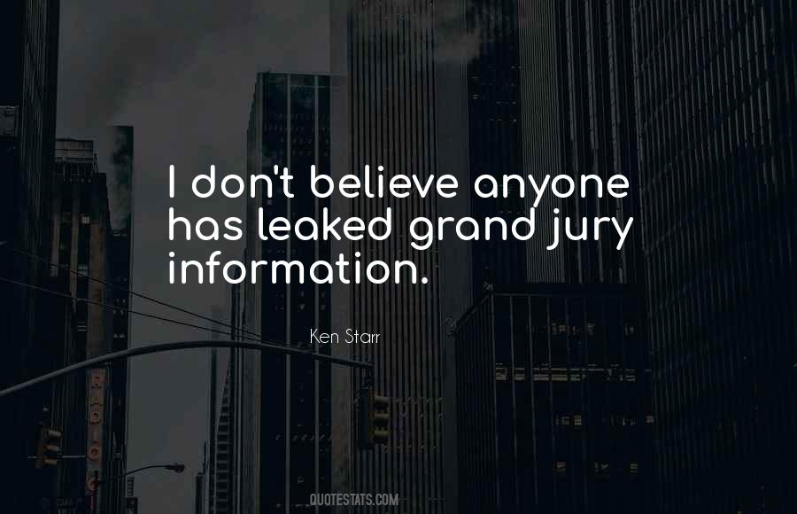 Ken Starr Quotes #42501