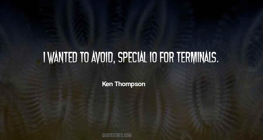 Ken Thompson Quotes #729961