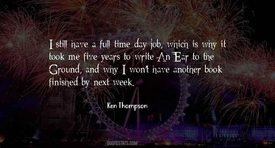 Ken Thompson Quotes #790255