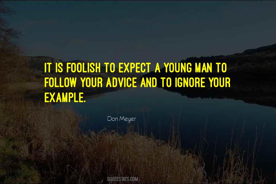 Quotes About Young Man #1161949