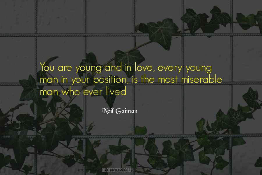 Quotes About Young Man #1209971