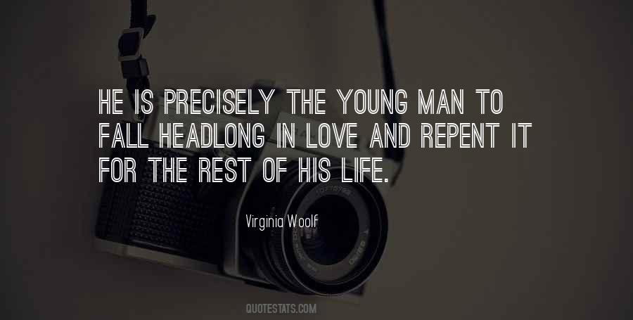 Quotes About Young Man #1293426
