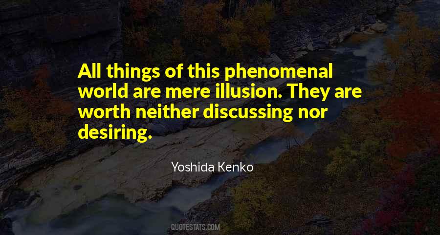 Kenko Yoshida Quotes #18445