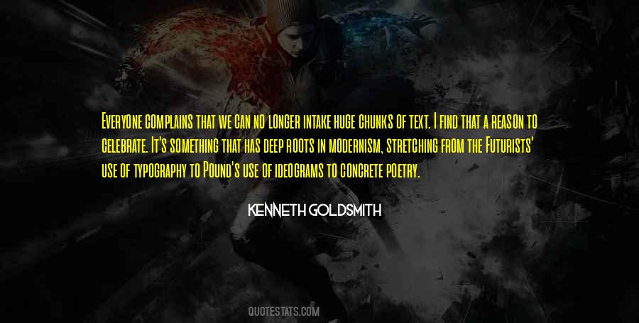 Kenneth Goldsmith Quotes #1234699
