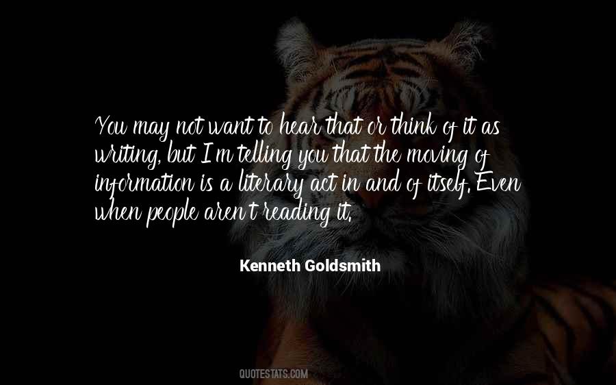 Kenneth Goldsmith Quotes #839056