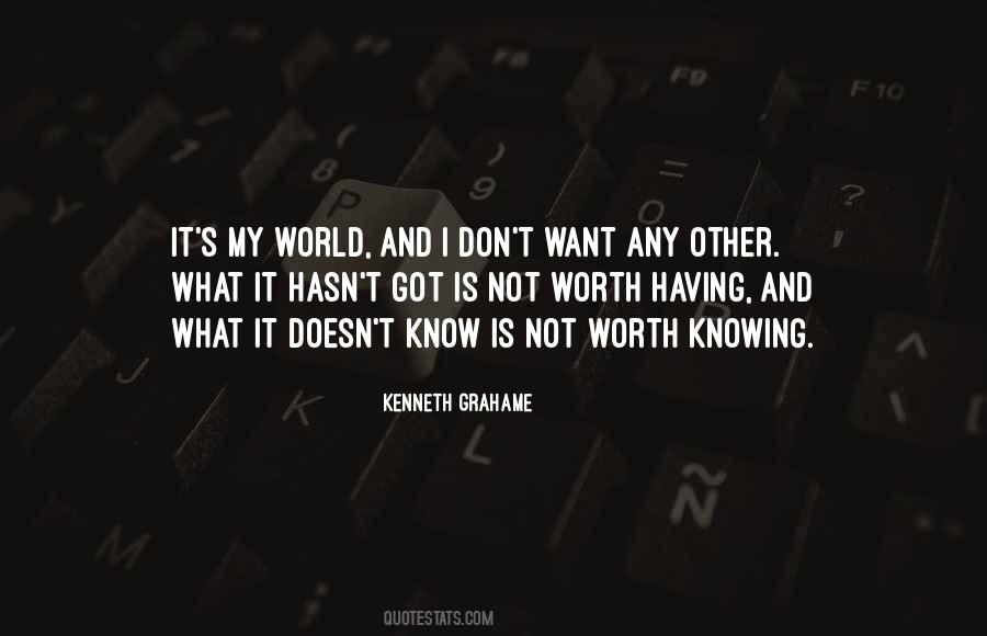 Kenneth Grahame Quotes #1454211