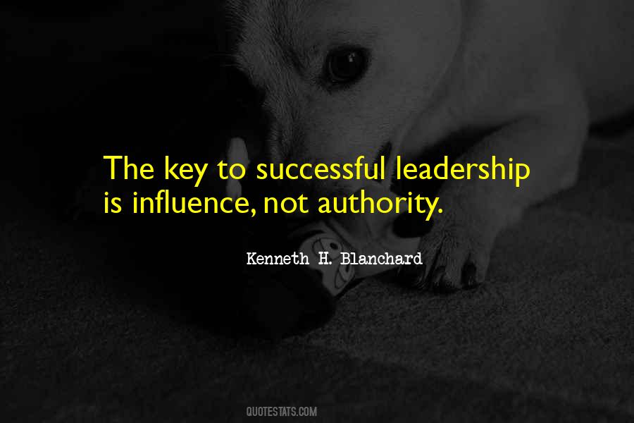Kenneth H Blanchard Quotes #1259132